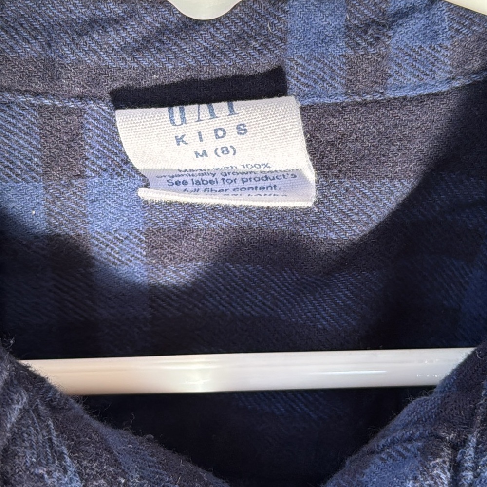 Gap Kids Boys Organic Cotton Flannel Shirt - Picture 5 of 10